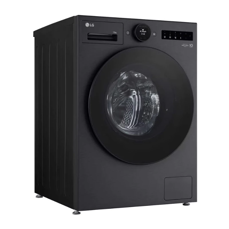 LG AI DD™ Inverter Front Load Washing Machine 12kg Black | FX1412S3K